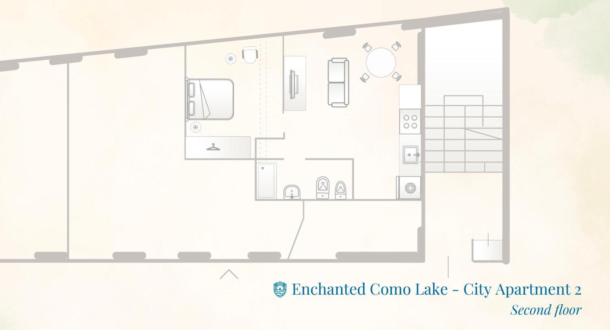 Enchanted Como Lake - City Apartment 2 By Rent All Комо Экстерьер фото